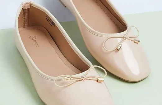 Slip-On Round-Toe Ballerinas For Women