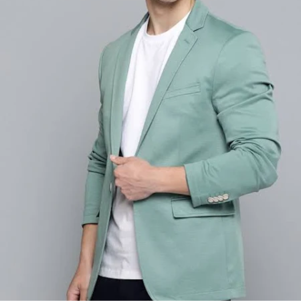 Mast & Harbour Men’s Solid Smart Casual Blaze