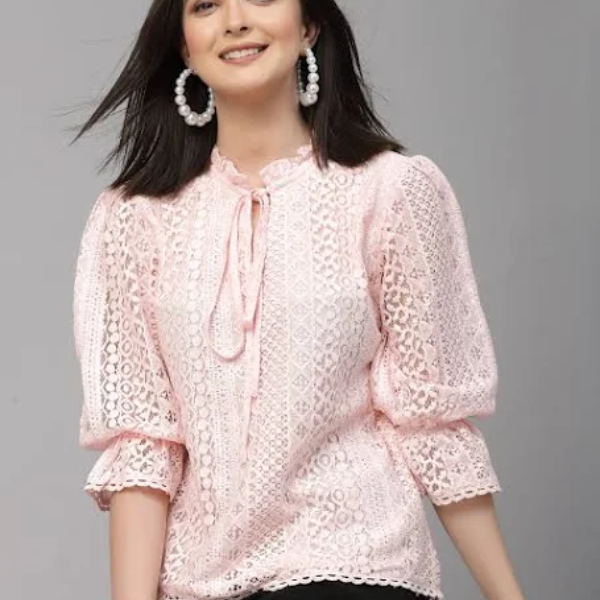 Chic Baby Pink Top for Effortless Style