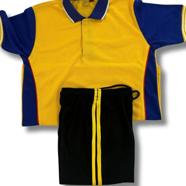 Boy’s T-Shirt & Pants School Uniform Set