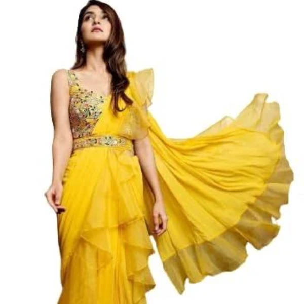 Infabzon Women’s Bollywood Style Saree