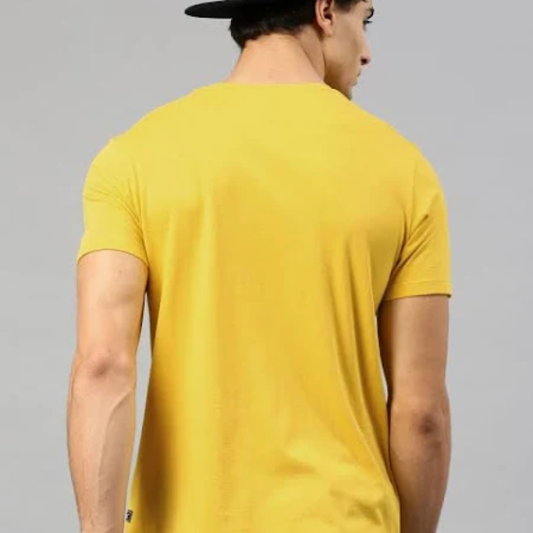 Van Heusen Men's Solid Polo Neck T-Shirt - Image 3