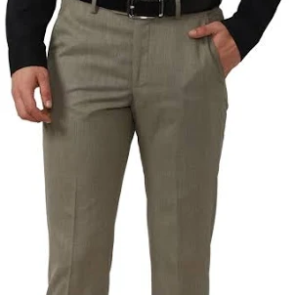 Peter England Men's Slim Fit Formal Trousers - Image 3