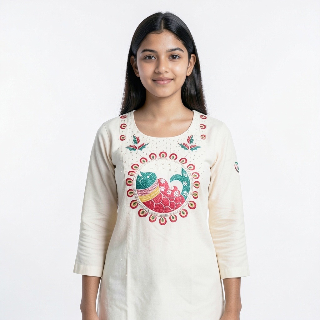 Ganpact short kurti